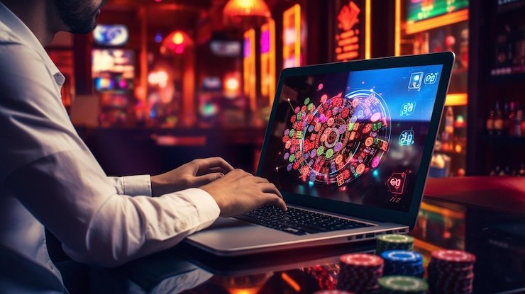 Antarmuka aplikasi rsnvip7 menampilkan menu sportsbook, live dealer, dan slot games di perangkat Android